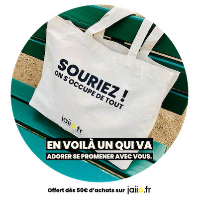jaiio vous offre un tote bag